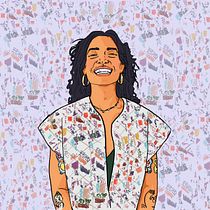 Chica sonriente. Fine Arts, Drawing, and Digital Illustration project by n_arayavaras - 08.31.2026