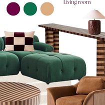 Living room ecléctico . Interior Design, Decoration, Interior Decoration, Color Theory, and Spatial Design project by Erika Muller - 08.31.2026