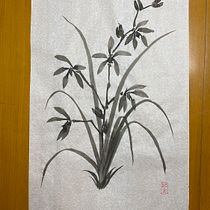 Grandma orchid. Ilustração tradicional, Artes plásticas, Pintura, Desenho e Ilustração com tinta projeto de Teruhiro - 01.09.2026