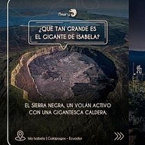 ¿Qué tan grande es el gigante de Isabela?. Photography, and Graphic Design project by Esteban Solano - 09.05.2026