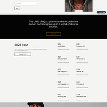 Dominic Waverly – DJ & Music Producer Ein Projekt aus dem Bereich Grafikdesign von Antonio Garcia - 10.09.2026