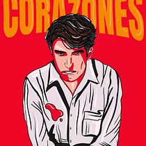 Retrato Jorge González / Corazones . Character Design, Drawing, Portrait Drawing, and Digital Drawing project by antonia_saldivia - 09.10.2026