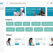 PWA - Servicios médicos . Desain, UX / UI, Manajemen Desain, Desain Interaktif, Dan Desain Produk proyek oleh cerebroenlanube - 09.11.2026