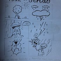 Thor do Sertão. Un progetto di Disegno a matita, Disegno, Creatività con i bambini e Sketchbook di clarinhaaugusta08 - 15.09.2026