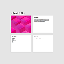 Portfolio. Design project by isaacgferrer - 09.23.2026