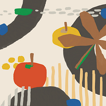 October Abstract. Design, Ilustração tradicional, Artes plásticas, Design gráfico, e Design digital projeto de vivayne - 25.09.2026