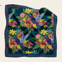 El jardin de la casa de mi madre. Un projet de Illustration traditionnelle, Création de motifs, Illustration vectorielle , et Estampe de micaelaschinetti - 28.09.2026