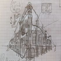 The Hotel of Silence. Desenho projeto de Veronika Chorna - 30.09.2026