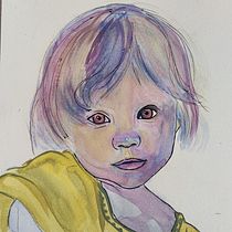 rainbow face. Un proyecto de Bellas Artes, Pintura, Pintura a la acuarela y Dibujo de Retrato de leagalletti87 - 01.10.2026