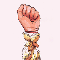 Siamo ciò che mangiamo. Un progetto di Illustrazione tradizionale di Alejo Malia - 27.05.2013