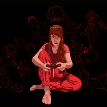 GAMER. Un progetto di Graphic design e Illustrazione tradizionale di Mara Cillero Ibáñez - 21.04.2014