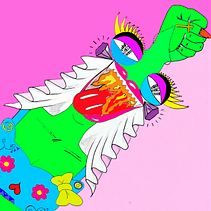 girls run the world!!. Fine Arts, Design, and Traditional illustration project by BEATRIZ VARONA GUERRICA-ECHEVARRIA - 07.09.2014