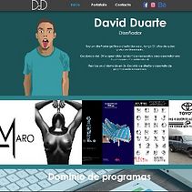 Este es mi Portafolio Web Ein Projekt aus dem Bereich Webdesign von David Duarte - 15.10.2016