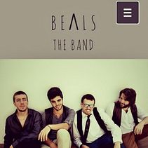 Beals The Band. Een project van  Br, ing en identiteit,  Ontwerp, Grafisch ontwerp, Webdesign y Social media van Andrea Peiruza - 02.11.2016