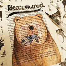 Ilustraciones infantiles aplicando distintas técnicas . Un progetto di Belle arti e Illustrazione tradizionale di ANNA COLL - 11.01.2017