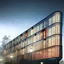 Exterior Building / 3d Arch Viz. . 3D, Arhitectură & Infografice de Mike Quiroz - 01.31.2017