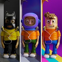 Mi Proyecto del curso: Diseño de personajes en Cinema 4D: del boceto a la impresión 3D. Projekt z dziedziny Projektowanie postaci użytkownika Belén Tarcaya - 05.05.2017