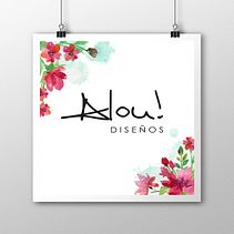  Alou! Diseños . Desain Grafis proyek oleh Lorena Alejandra Ramirez Piña - 06.09.2017