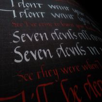 Tipografía en tinta . % Susana Muñoz Dávila tarafından hazırlanan Harfler, Ve Tipografi projesi - 06.30.2017