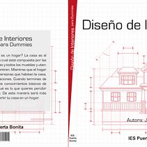 Portada - Diseño de Interiores para Dummies . Design, Ilustrație vectorială și Publicitate de Jeanette Alcantara - 07.05.2017