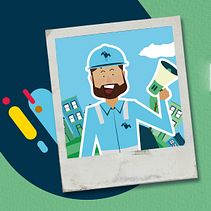 Animación 2D ¿Quiénes somos?. Animation, Design, and Vector Illustration project by Dirley Polo - 05.05.2017