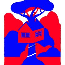 Casa del árbol. Een project van Traditionele illustratie van Catalina Parra - 09.01.2018