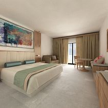 Habitación de Hotel Splash. Een project van Interieurontwerp van Jordi Gracia Hidalgo - 05.02.2018