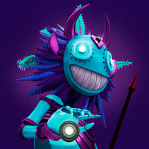 Mi Proyecto del curso: Modelado de personajes en Maya . % Román Marín tarafından hazırlanan Animas, Ve on projesi - 03.29.2018