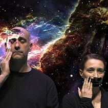 Horman Poster: Monteverdi Gurea. Multimídia, Design de cenários, e Vídeo projeto de Rut Briones/Raquel Durán - 14.11.2017