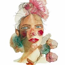 Mi Proyecto del curso: Retrato ilustrado en acuarela. Drawing, and Traditional illustration project by Leticia Alonso Calzadilla - 04.26.2018