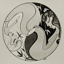 Lo mio :). Traditional illustration project by Ana Rodriguez - 05.17.2018