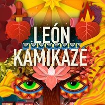 LEÓN KAMIKAZE BOOK COVER . Design grafic, Ilustrație tradițională, Ilustrație digitală & Ilustrație vectorială de Dani de Julio - 02.22.2016