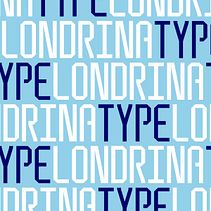 Londrina typeface. Un projet de Br, ing et identité, Design graphique, T , et pographie de Matheus Henrique Gonçalves dos Santos - 02.01.2018