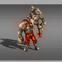 concept art character  - Forau Demon. Un proyecto de Concept Art, Diseño, Ilustración digital y Retoque fotográfico de Juan Pablo Fierro - 13.07.2018