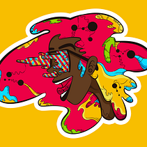 COLORS . % Alex Conde tarafından hazırlanan Geleneksel illüstras, Ve on projesi - 10.17.2017