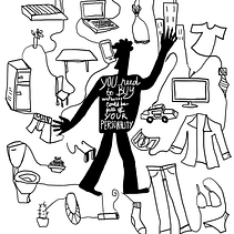 5 Ilustraciones. Un projet de Illustration traditionnelle de Adriana De Luca - 10.08.2018