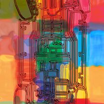 CHASIS. Painting project by Rafael Rodríguez Moro - 09.12.2014