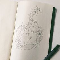 Peces Bailando. Pencil Drawing project by Marisa Gómez Fernández - 10.09.2018