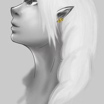 Elf. Un proyecto de Concept Art, Ilustración tradicional, Ilustración digital y Pintura de Alejandro López - 11.11.2018