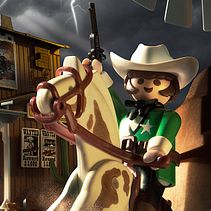 Playmobil Western "The Storm" Ein Projekt aus dem Bereich Studiofotografie, Produktfotografie und Beleuchtung für Fotografie von Adrián Limón Rivera - 21.11.2018