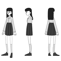 Colegiala monstruo. Un proyecto de Diseño de personajes y Animación 2D de Alejandra Pastoriza Garibotto - 03.10.2017
