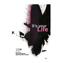 Violencia de género Ein Projekt aus dem Bereich Kalligrafie, Plakatdesign und Malerei von Belén García - 27.11.2018