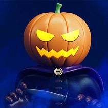 Halloween. Un progetto di 3D, Arte concettuale, Design e Character design 3D di Vivian Mayorga - 21.12.2018