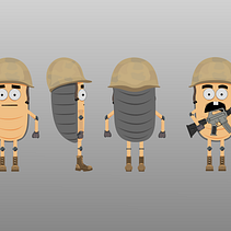 RUN BUG RUN. Un progetto di Animazione 2D di Luis J'Solano - 31.12.2018