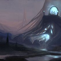 Concept art, pintura digital en Photoshop. Concept Art, and Graphic Design project by Reynaldo Mallea - 01.04.2019