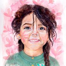 Mi Proyecto final de: retrato ilustrado en acuarela  .  de luisa paba - 05.30.2019