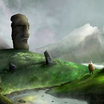Mi Proyecto del curso: Concept Art: introducción al diseño de escenarios - Un viaje largo. Traditional illustration, Digital Illustration, and Concept Art project by Michel Boero - 04.24.2019