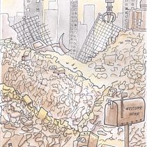 Cementerio Ein Projekt aus dem Bereich Traditionelle Illustration von Clara Montseny - 01.10.2018