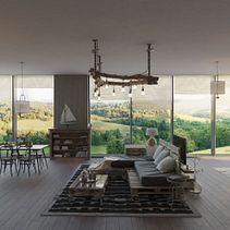 Mi Proyecto del curso: Infografía arquitectónica en 3D Ein Projekt aus dem Bereich 3D, Architektur, Innenarchitektur und 3-D-Modellierung von Sebastian Morales - 23.03.2019