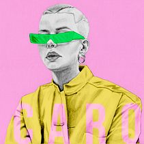 My Course Project: From Beginner to Super Illustrator. Street Art, Creativit, Drawing, Pencil Drawing, Portrait Drawing, and Graphic Design project by Daniela Muñoz - 04.24.2019